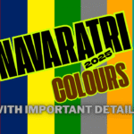 Navaratri Colors 2025 with important details stellatenews