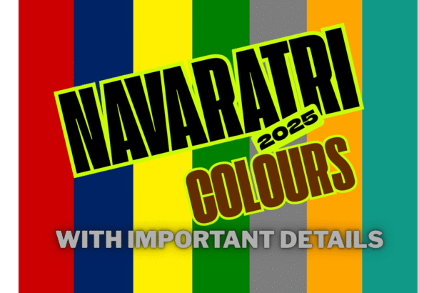 Navaratri Colors 2025 with important details stellatenews